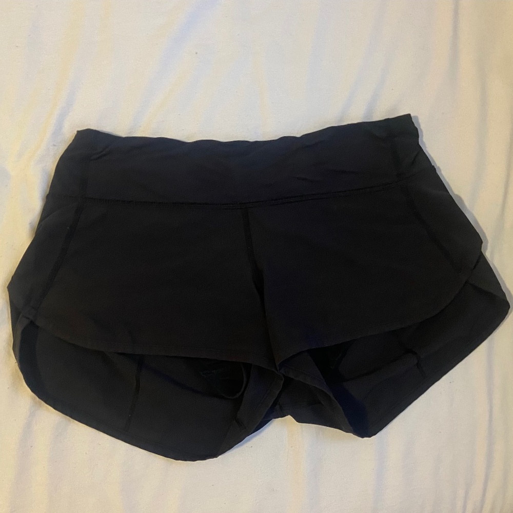 Lululemon speed up shorts size 4